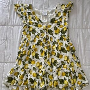 Skylar + Madison Lemon Mini Dress